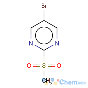 CAS No:38275-48-8 Pyrimidine, 5-bromo-2- (methylsulfonyl)-