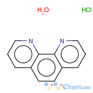 CAS No:3829-86-5 1,10-Phenanthroline monohydrochloride monohydrate