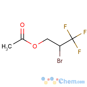 CAS No:383-68-6 1-Propanol,2-bromo-3,3,3-trifluoro-, 1-acetate