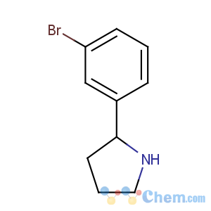 CAS No:383127-79-5 2-(3-bromophenyl)pyrrolidine