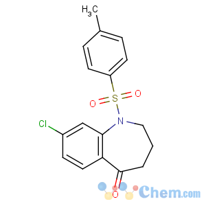 CAS No:38314-49-7 8-chloro-1-(4-methylphenyl)sulfonyl-3,4-dihydro-2H-1-benzazepin-5-one