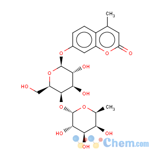 CAS No:383160-15-4 4-methylumbelliferyl 4-o-(a-l-fucopyranosyl)-b-d-galactopyranoside