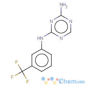 CAS No:3832-69-7 1,3,5-Triazine-2,4-diamine,N2-[3-(trifluoromethyl)phenyl]-
