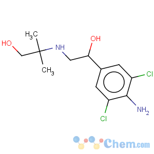 CAS No:38339-18-3 2-{[2-(4-amino-3,5-dichlorophenyl)-2-hydroxyethyl]amino}-2-methylpropan-1-ol