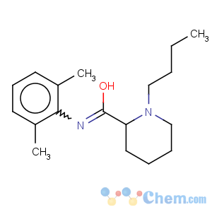 CAS No:38396-39-3 ()-1-butyl-N-(2,6-dimethylphenyl)piperidine-2-carboxamide