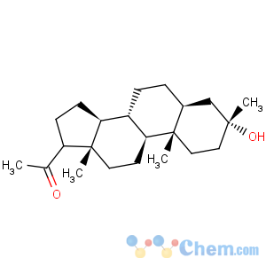 CAS No:38398-32-2 Pregnan-20-one,3-hydroxy-3-methyl-, (3a,5a)-