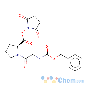 CAS No:38417-02-6 2,5-Pyrrolidinedione,1-[[1-[N-[(phenylmethoxy)carbonyl]glycyl]-L-prolyl]oxy]- (9CI)