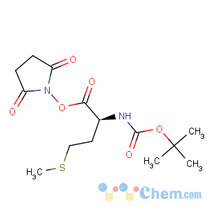 CAS No:3845-64-5 L-Methionine,N-[(1,1-dimethylethoxy)carbonyl]-, 2,5-dioxo-1-pyrrolidinyl ester