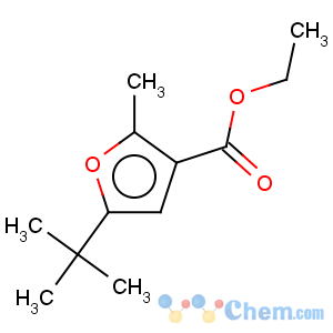 CAS No:38453-94-0 Ethyl 5-(tert-butyl)-2-methyl-3-furoate