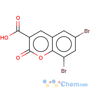 CAS No:3855-87-6 6,8-Dibromocoumarin-3-carboxylic acid