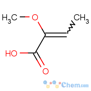 CAS No:38588-37-3 2-methoxybut-2-enoic acid