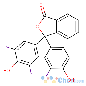 CAS No:386-17-4 3,3-bis(4-hydroxy-3,5-diiodophenyl)-2-benzofuran-1-one
