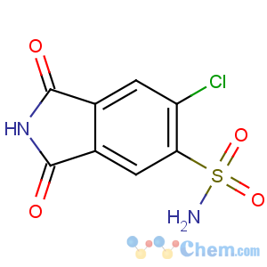 CAS No:3861-99-2 1H-Isoindole-5-sulfonamide,6-chloro-2,3-dihydro-1,3-dioxo-