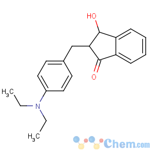 CAS No:38615-39-3 2-[[4-(diethylamino)phenyl]methyl]-3-hydroxyindan-1-one