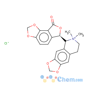 CAS No:38641-83-7 (+)-bicuculline methochloride