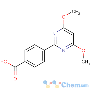 CAS No:386715-40-8 4-(4,6-dimethoxypyrimidin-2-yl)benzoic acid