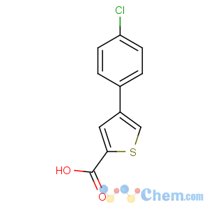 CAS No:386715-46-4 4-(4-chlorophenyl)thiophene-2-carboxylic acid
