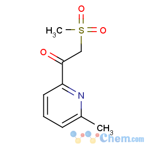 CAS No:386715-51-1 1-(6-methylpyridin-2-yl)-2-methylsulfonylethanone