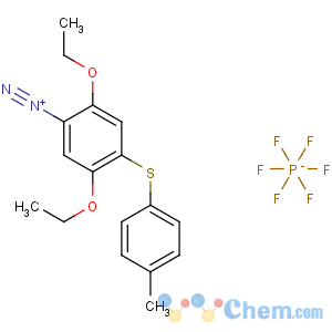 CAS No:38686-70-3 2,5-diethoxy-4-[(p-tolyl)thio]benzenediazonium hexafluorophosphate