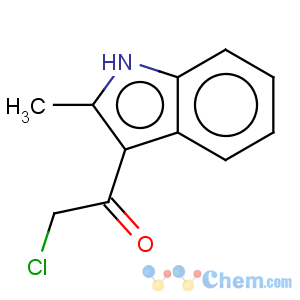 CAS No:38693-08-2 2-chloro-1-(2-methyl-1H-indol-3-yl)ethanone