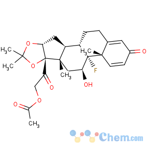 CAS No:3870-07-3 Triamcinolone acetonide 21-acetate