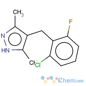 CAS No:387352-96-7 4-(2-Chloro-6-fluorobenzyl)-3,5-dimethylpyrazole