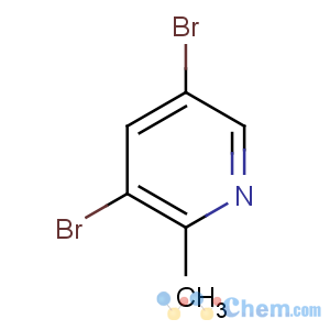 CAS No:38749-87-0 3,5-dibromo-2-methylpyridine