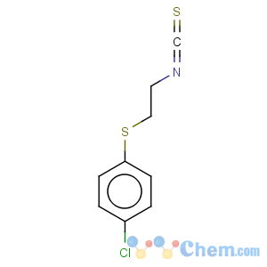CAS No:38752-40-8 Benzene,1-chloro-4-[(2-isothiocyanatoethyl)thio]-