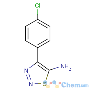 CAS No:388088-77-5 4-(4-chlorophenyl)thiadiazol-5-amine