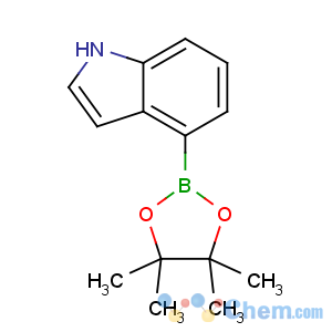 CAS No:388116-27-6 4-(4,4,5,5-tetramethyl-1,3,2-dioxaborolan-2-yl)-1H-indole