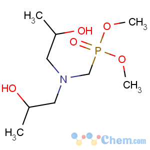 CAS No:38843-86-6 Phosphonic acid,[[bis(2-hydroxypropyl)amino]methyl]-, dimethyl ester (9CI)