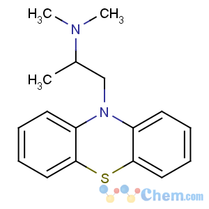 CAS No:38878-40-9 N,N-dimethyl-1-phenothiazin-10-yl-propan-2-amine