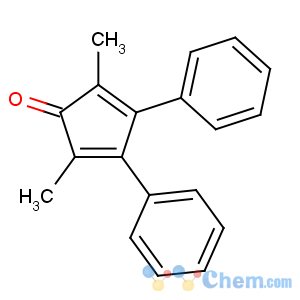 CAS No:38883-84-0 2,5-dimethyl-3,4-diphenylcyclopenta-2,4-dien-1-one