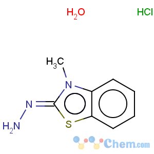 CAS No:38894-11-0 3-Methyl-2-benzothiazolinone hydrazone hydrochloride monohydrate