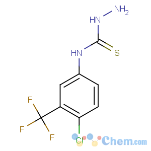 CAS No:38901-30-3 1-amino-3-[4-chloro-3-(trifluoromethyl)phenyl]thiourea