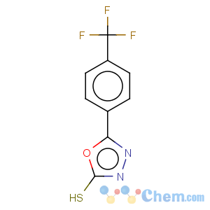 CAS No:389120-03-0 1,3,4-Oxadiazole-2(3H)-thione,5-[4-(trifluoromethyl)phenyl]-