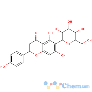CAS No:38953-85-4 4H-1-Benzopyran-4-one,6-b-D-glucopyranosyl-5,7-dihydroxy-2-(4-hydroxyphenyl)-