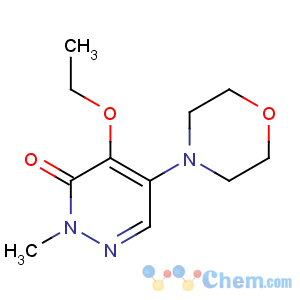 CAS No:38957-41-4 4-ethoxy-2-methyl-5-morpholin-4-ylpyridazin-3-one