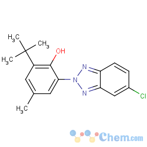 CAS No:3896-11-5 2-tert-butyl-6-(5-chlorobenzotriazol-2-yl)-4-methylphenol
