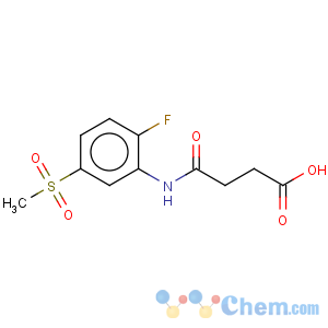 CAS No:389609-83-0 Butanoic acid,4-[[2-fluoro-5-(methylsulfonyl)phenyl]amino]-4-oxo-