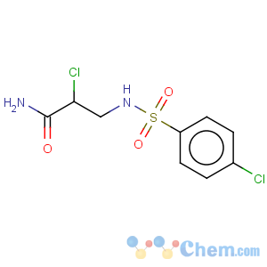 CAS No:38962-86-6 2-Chloro-3-(4-chloro-benzenesulfonylamino)-propionamide