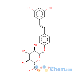 CAS No:38963-95-0 trans-resveratrol 4'-o-beta-d-glucuronide