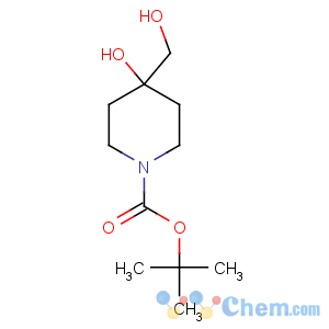 CAS No:389889-80-9 1-Piperidinecarboxylicacid, 4-hydroxy-4-(hydroxymethyl)-, 1,1-dimethylethyl ester