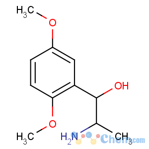 CAS No:390-28-3 2-amino-1-(2,5-dimethoxyphenyl)propan-1-ol