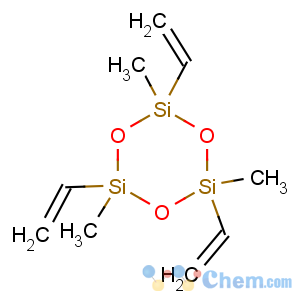 CAS No:3901-77-7 2,4,6-tris(ethenyl)-2,4,6-trimethyl-1,3,5,2,4,6-trioxatrisilinane