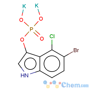 CAS No:390748-26-2 5-Bromo-4-chloro-3-indoxyl phosphate, dipotassium salt
