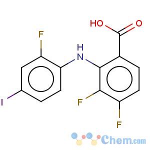CAS No:391211-97-5 2-(n-2''-fluro-4''-iodophenyl)amino-3,4-difluoro benzoic acid