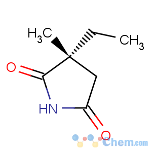 CAS No:39122-20-8 2,5-Pyrrolidinedione,3-ethyl-3-methyl-, (3R)-
