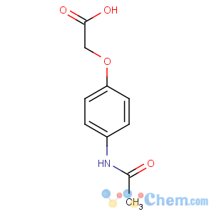 CAS No:39149-13-8 Acetic acid,2-[4-(acetylamino)phenoxy]-