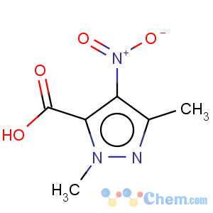 CAS No:3920-37-4 1H-Pyrazole-5-carboxylicacid, 1,3-dimethyl-4-nitro-